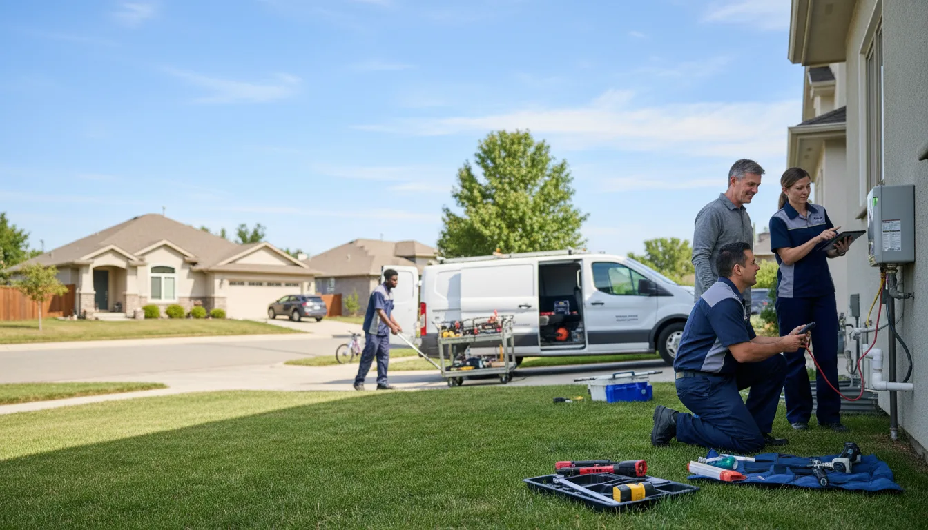 Tankless water heater service in Salem, UT